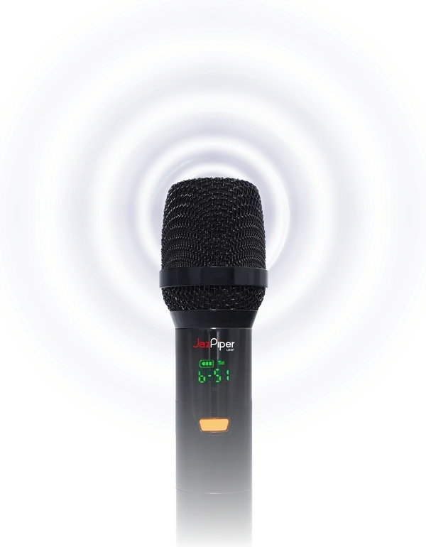 JazPiper UHF wireless microphone